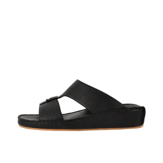 Mens Arabic Sandals Black