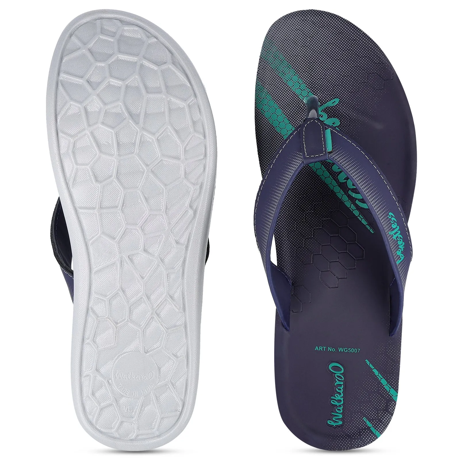 Men's Daily Wear Sandals  - WG5007 Blue Grey