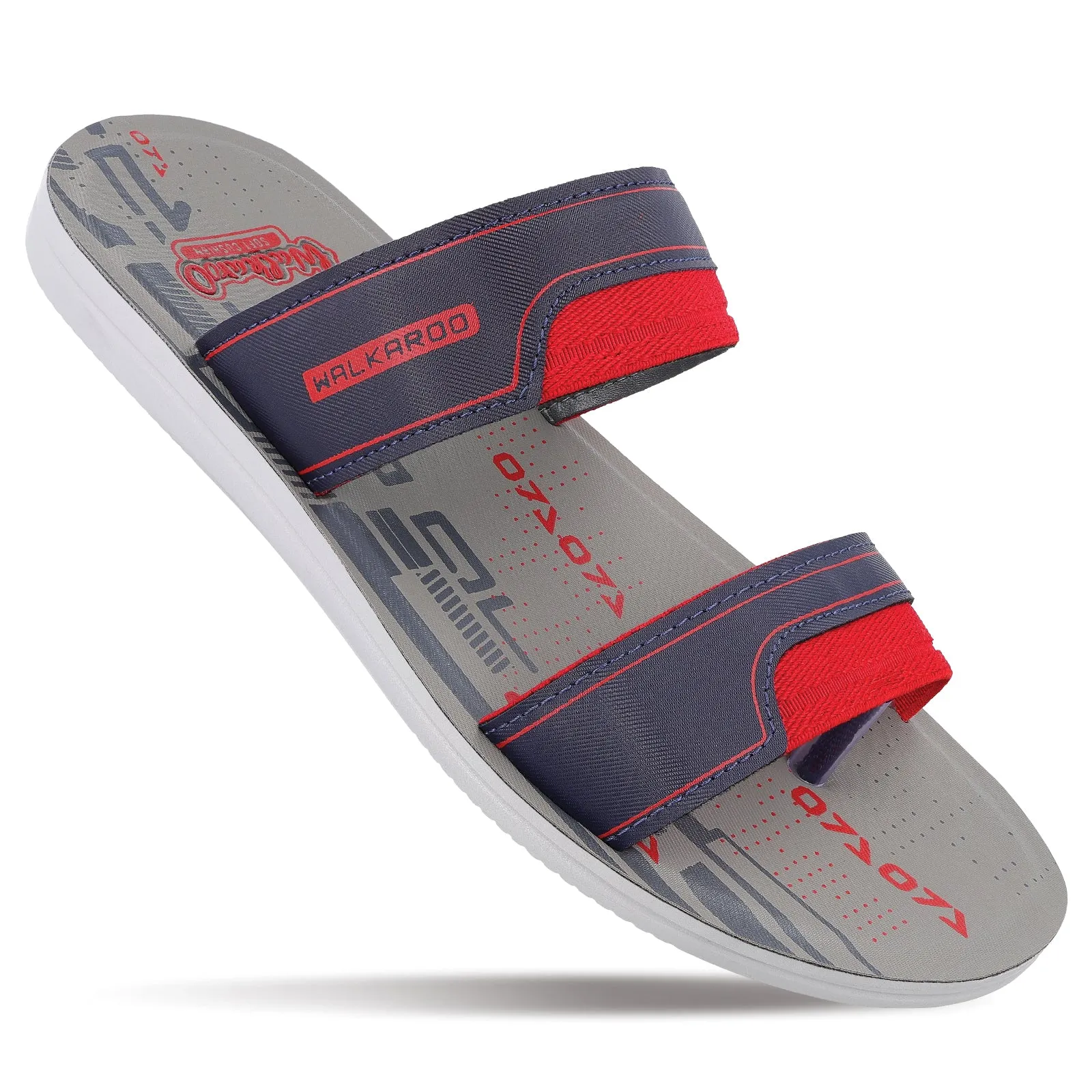 Men's Daily Wear Sandals  - WG5648 Blue Red