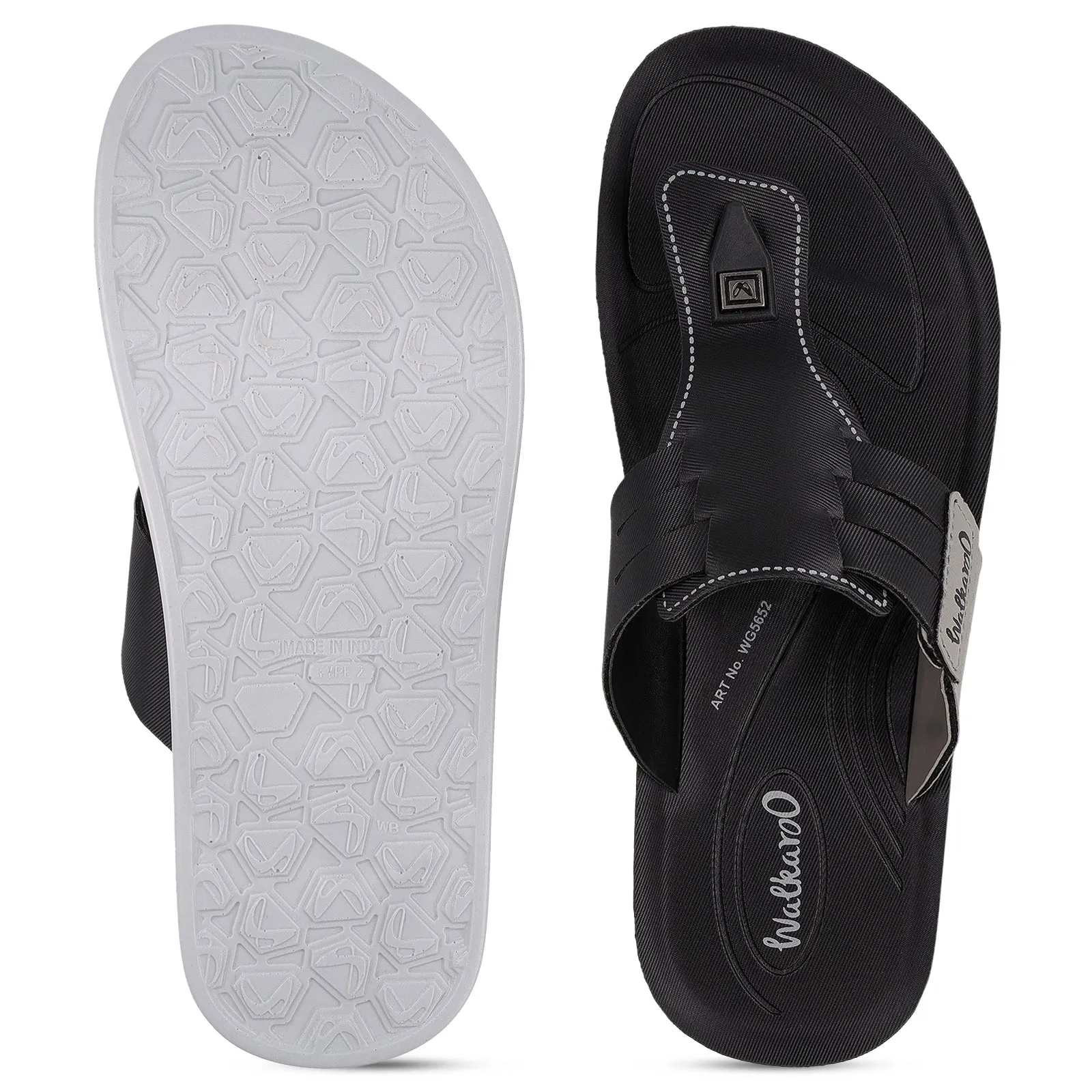 Men's Daily Wear Sandals  - WG5652 Black
