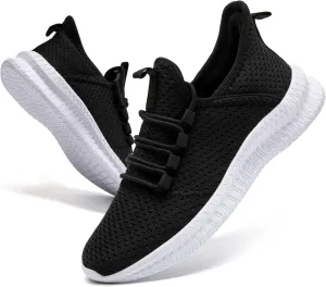 Mens Running Shoes Slip on Tennis Shoes Fashion Sneakers Lightweight Athletic Gym Workout Sneakers Non Slip Walking Sport for Men