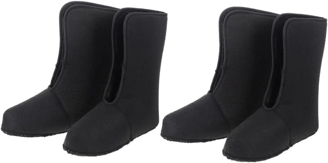 Men's Snow Boots Liners Insulated Waterproof Snow Boot Covers Non Slip for Winter Hiking Ice Fishing Warm Inner Liner