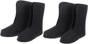 Men's Snow Boots Liners Insulated Waterproof Snow Boot Covers Non Slip for Winter Hiking Ice Fishing Warm Inner Liner