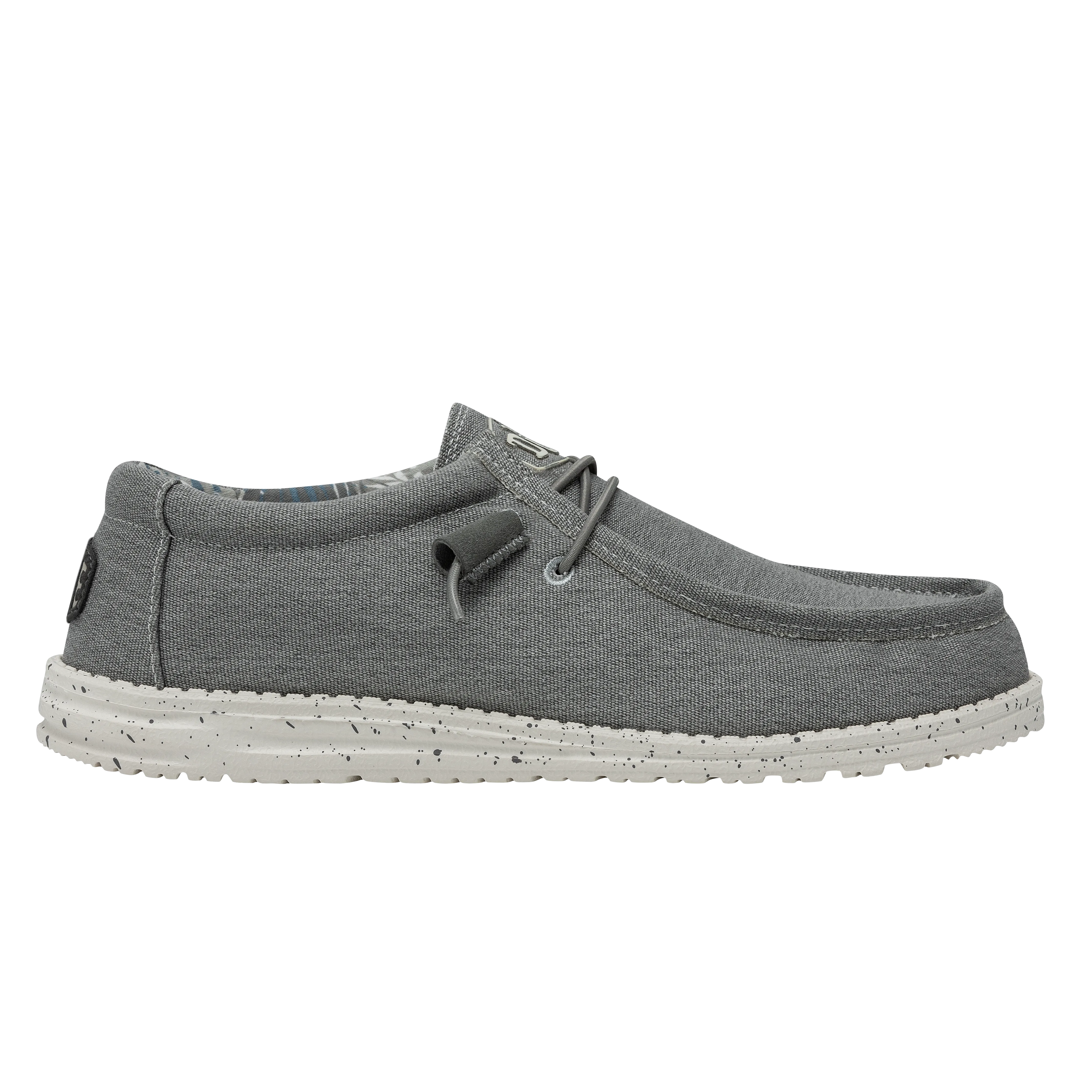 Mens Wally Stretch Canvas Iron
