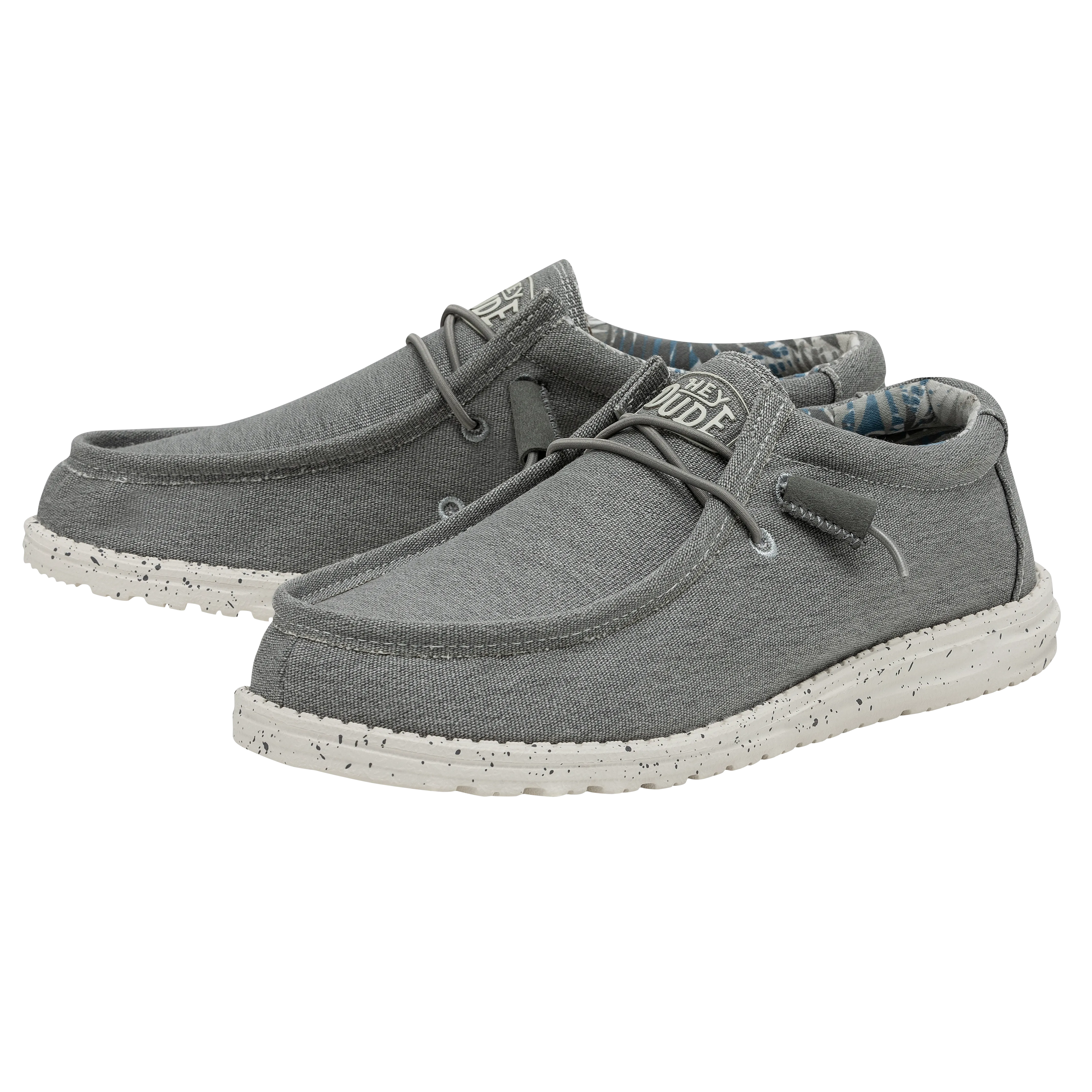 Mens Wally Stretch Canvas Iron