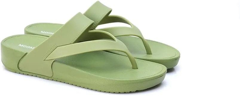 MGGMOKAY Women's Flip Flops Lightweight Thong Sandals Comfortable Casual Slippers