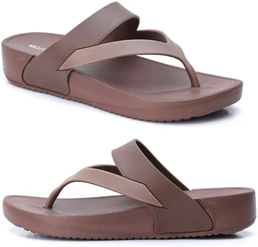MGGMOKAY Women's Flip Flops Lightweight Thong Sandals Comfortable Casual Slippers