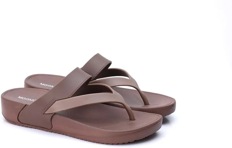 MGGMOKAY Women's Flip Flops Lightweight Thong Sandals Comfortable Casual Slippers