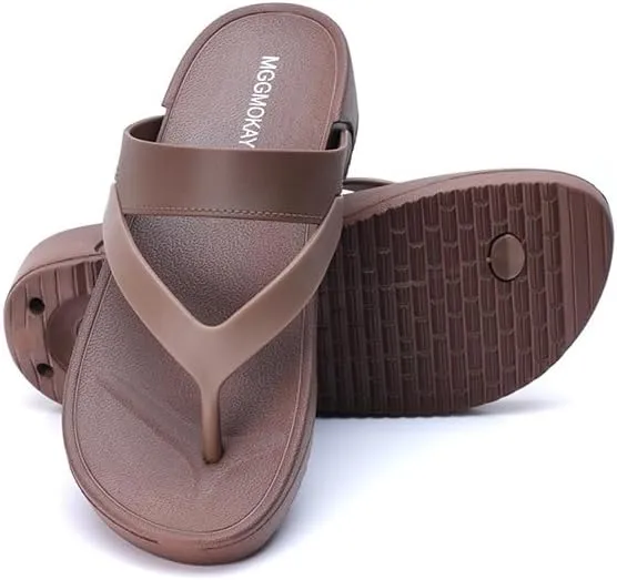 MGGMOKAY Women's Flip Flops Lightweight Thong Sandals Comfortable Casual Slippers
