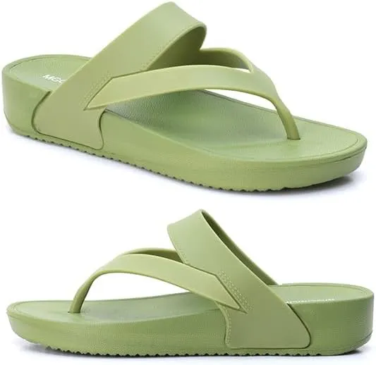 MGGMOKAY Women's Flip Flops Lightweight Thong Sandals Comfortable Casual Slippers