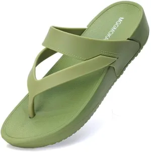 MGGMOKAY Women's Flip Flops Lightweight Thong Sandals Comfortable Casual Slippers