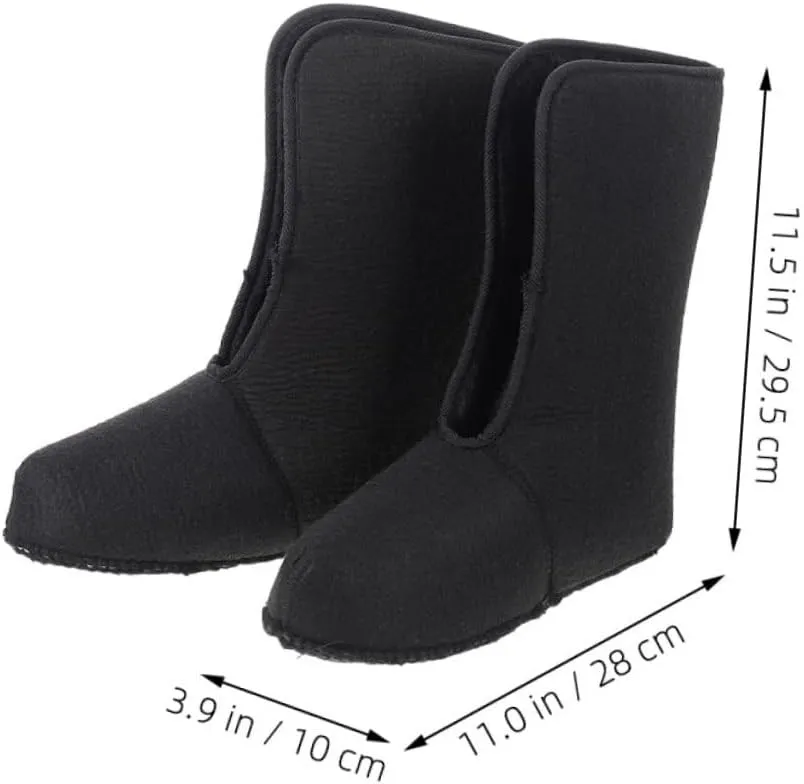 Milisten Waterproof Snow Boot Liner Man Boots Liner Warm Boot Liners Winter Walking Liners Boot Liner Thick Cozy