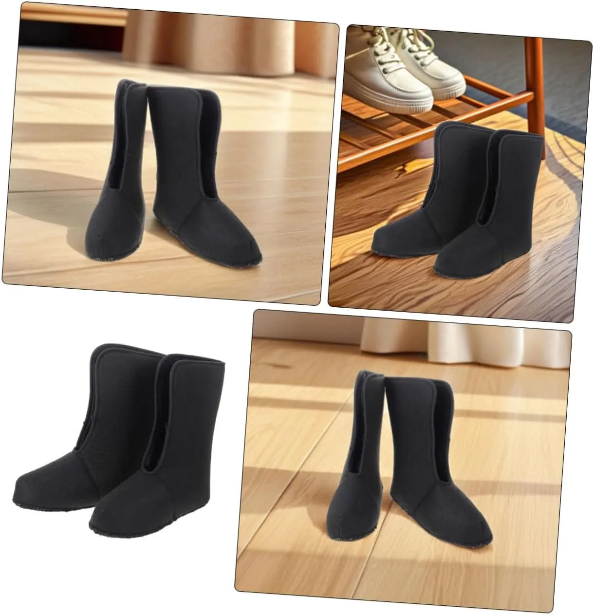 Milisten Waterproof Snow Boot Liner Man Boots Liner Warm Boot Liners Winter Walking Liners Boot Liner Thick Cozy