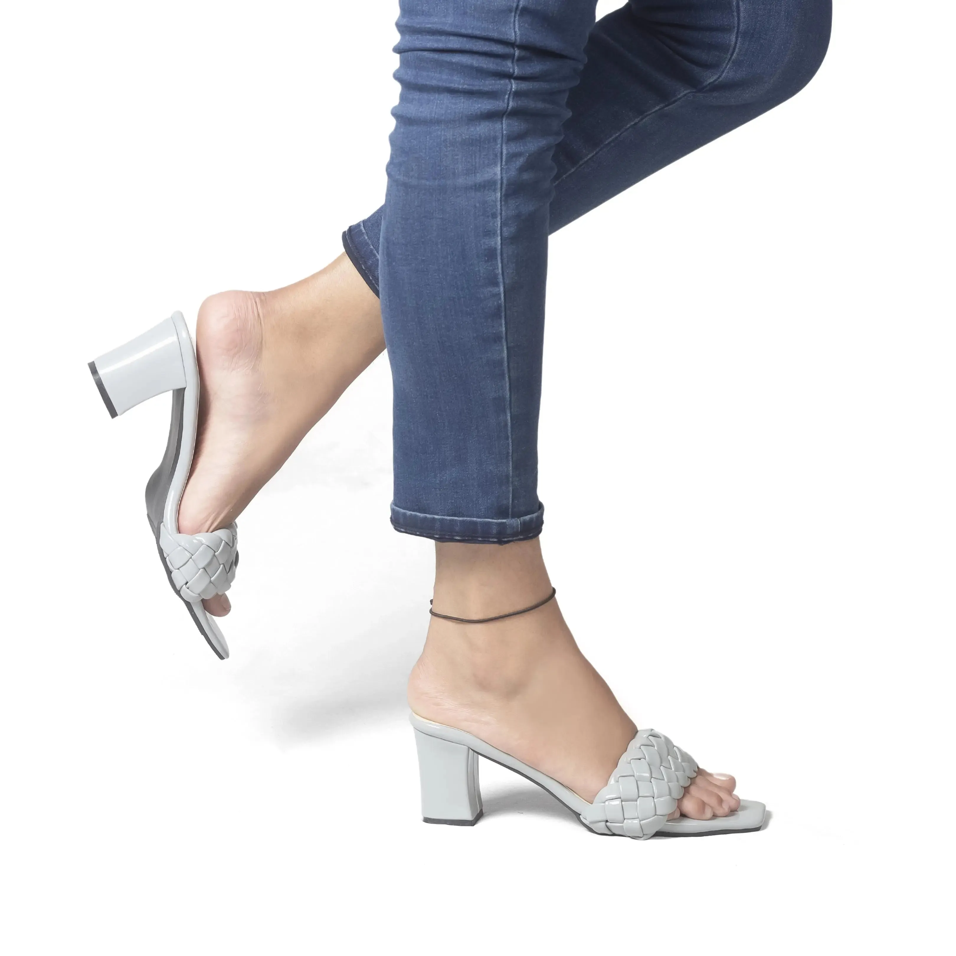 Modern Block Heels Luxury Shoes | Nawabi Shoes BD