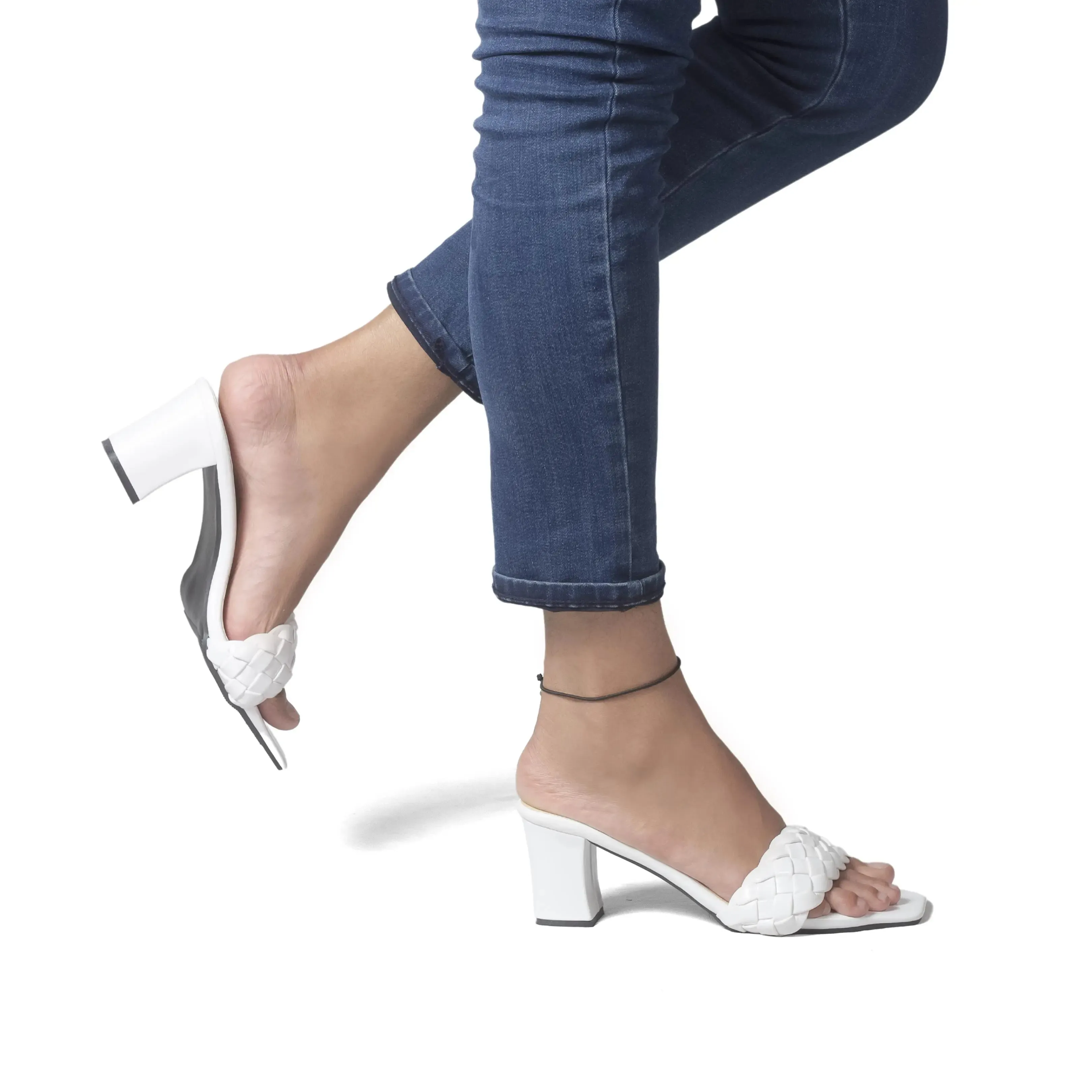 Modern Block Heels Luxury Shoes | Nawabi Shoes BD