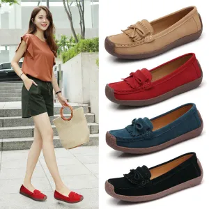 Nanccy Wild Beef Tendon Flat Bottom Shoes