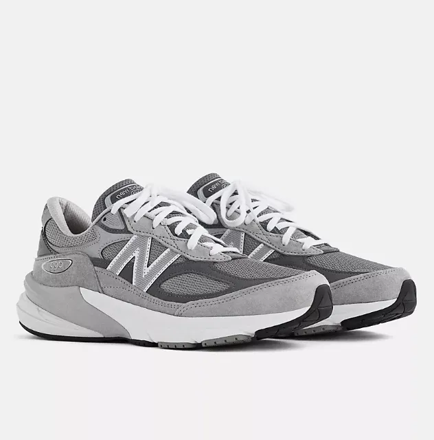 New Balance Made in USA 990v6 Sneaker- Grey/White