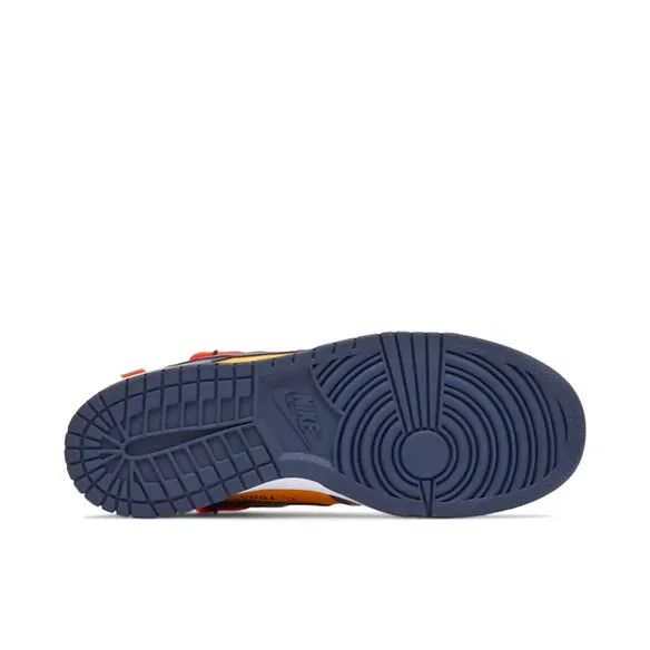 Nike Dunk Low x Off White University Gold Midnight Navy – Pre Order