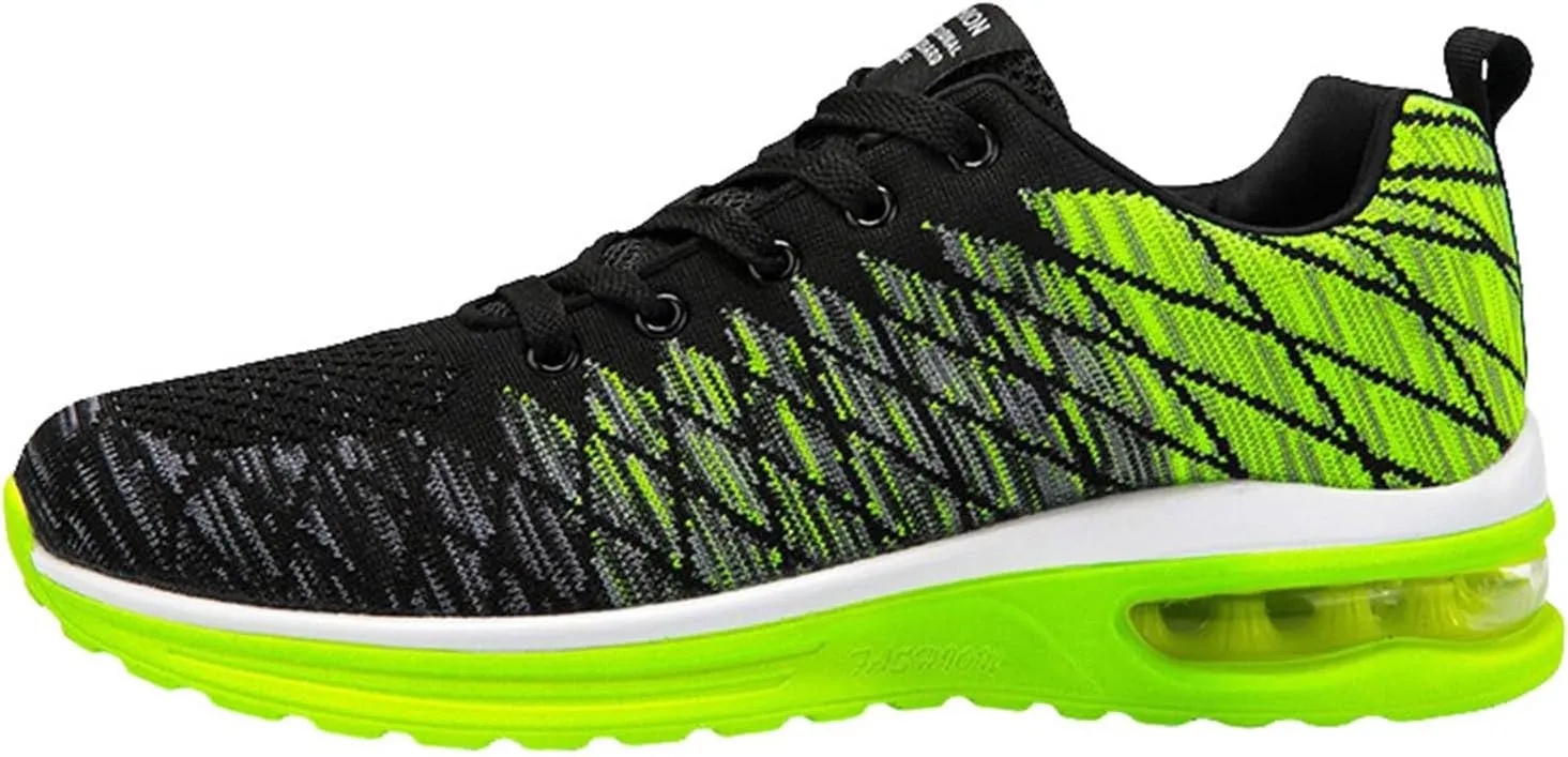 Non Slip Work Shoes for Men Walking Shoes Lightweight Breathable Slip On Running Shoes Workout Tennis Fashion Sneakers