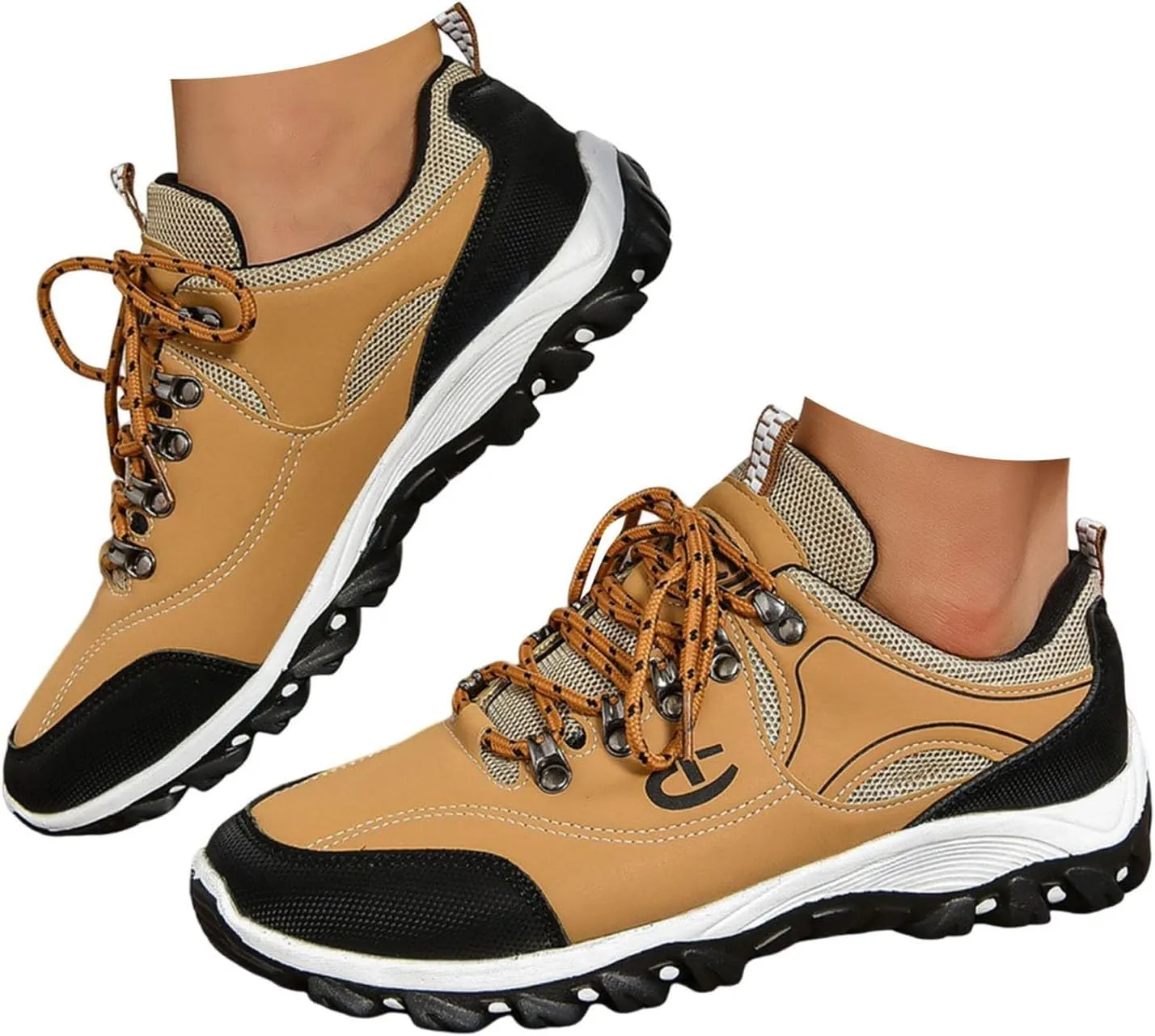 Non Slip Work Shoes for Men Walking Shoes Lightweight Breathable Slip On Running Shoes Workout Tennis Fashion Sneakers