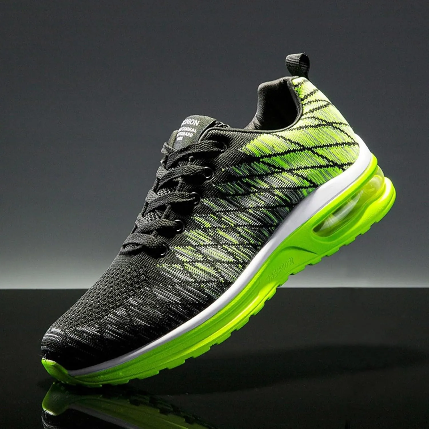 Non Slip Work Shoes for Men Walking Shoes Lightweight Breathable Slip On Running Shoes Workout Tennis Fashion Sneakers