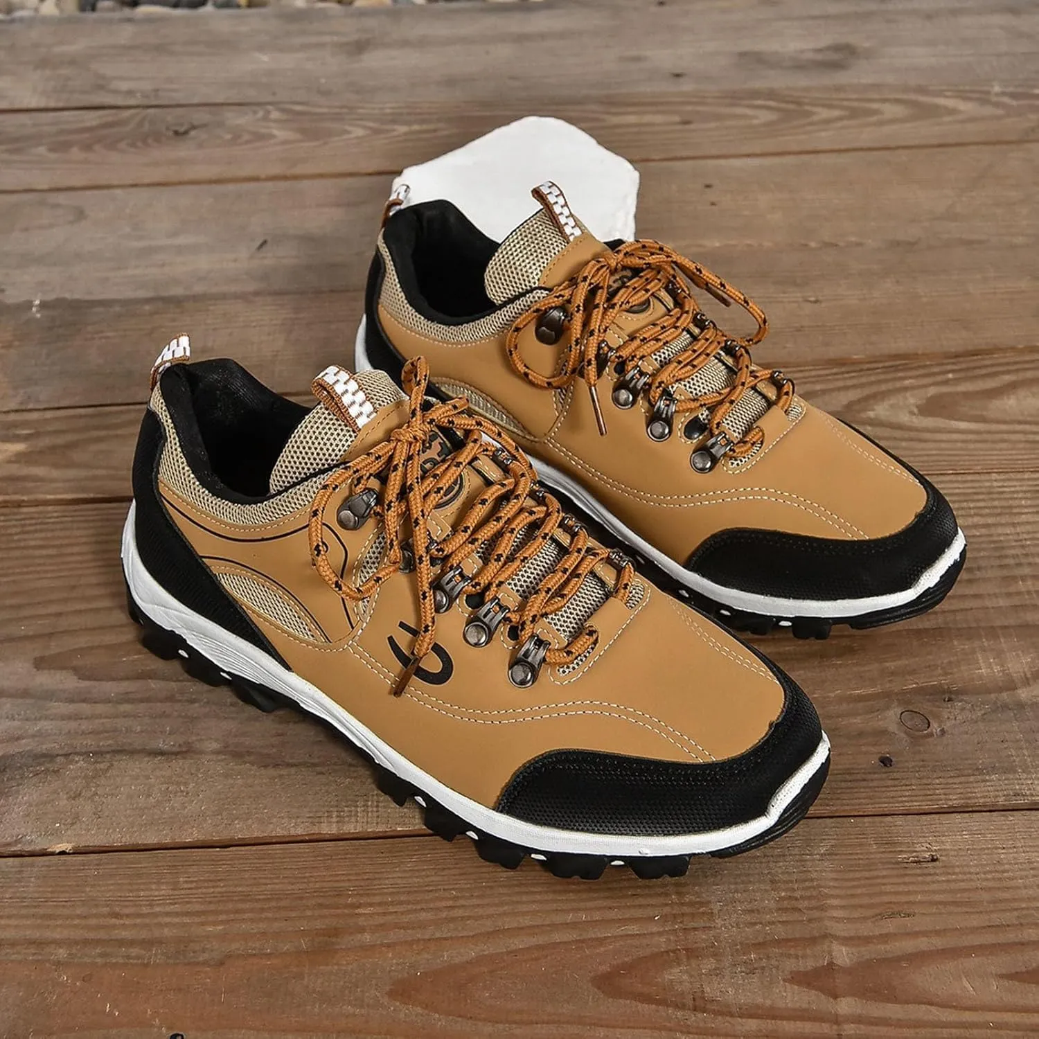 Non Slip Work Shoes for Men Walking Shoes Lightweight Breathable Slip On Running Shoes Workout Tennis Fashion Sneakers