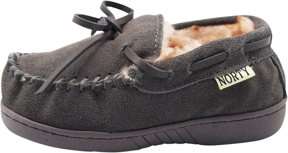 NORTY Tod Boys 6-10 Grey Slippers 16950
