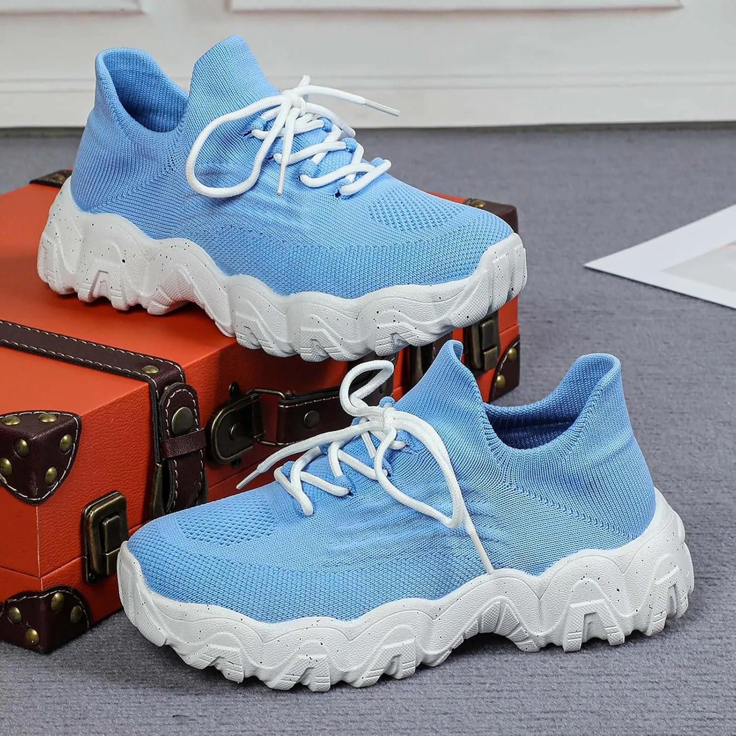 Ortho Pro Shoes for Women, Nurse Babe Tennis Shoes Ortho Pro Classic Sneaker Women's Mesh Orthopedic Walking Sneakers