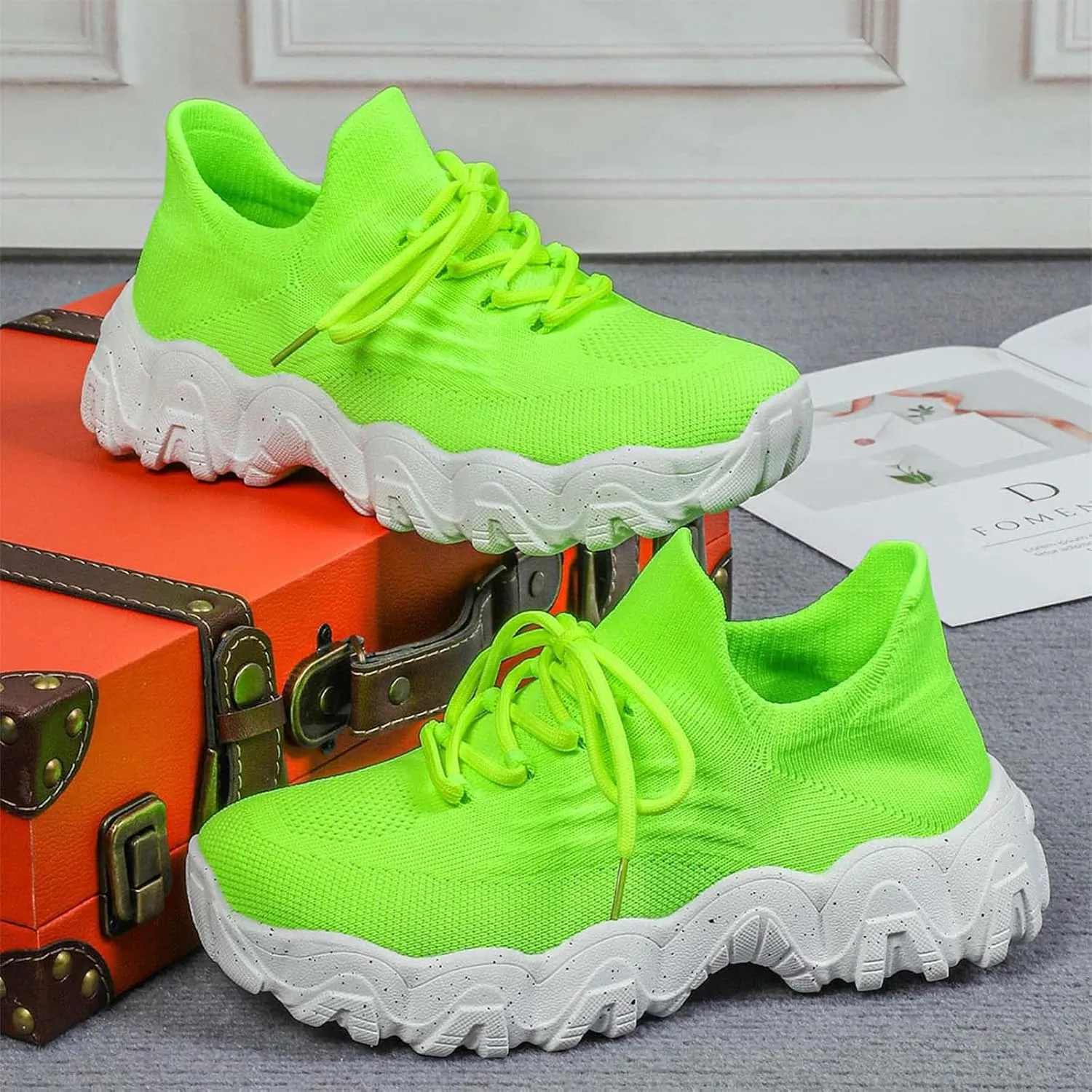 Ortho Pro Shoes for Women, Nurse Babe Tennis Shoes Ortho Pro Classic Sneaker Women's Mesh Orthopedic Walking Sneakers