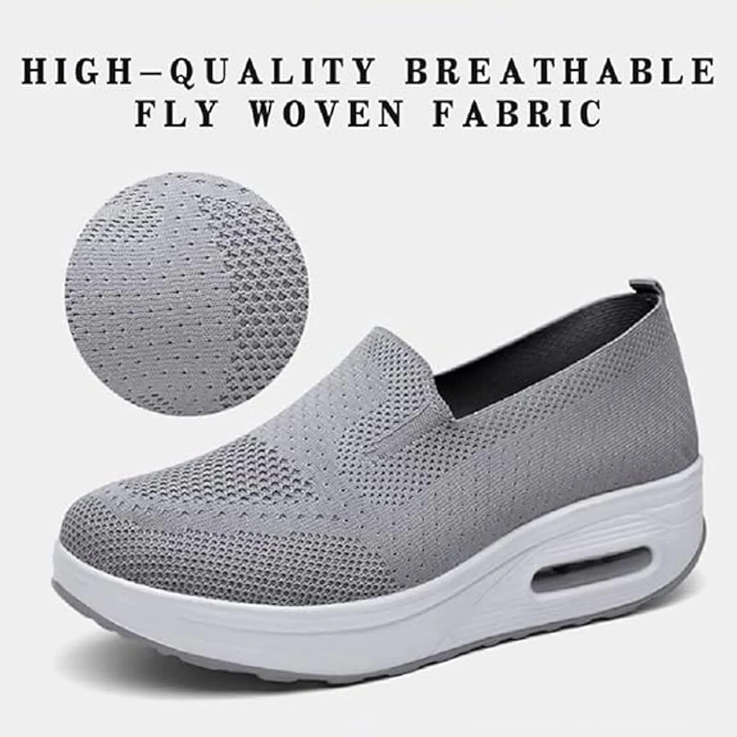 Orthopedic Shoes for Women Diabetic Breathable Soft Slip On Indoor Outdoor Casual Walking Shoe 2025 New