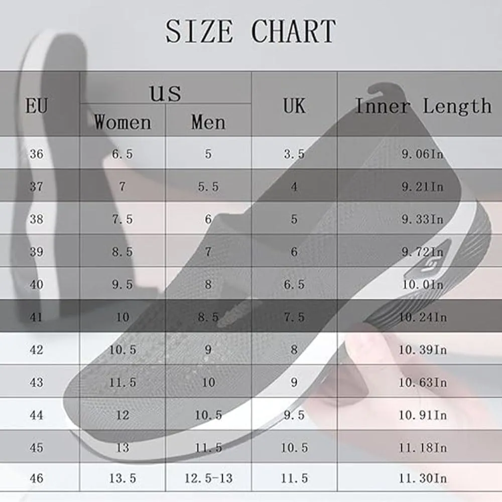 Orthowalkway Womens Shoes, Outdoor Women's Comfortable Breathable Knitted Orthopedic Walking Shoes, Orthopedic Slip-On Leisure Flat Soft Shoes