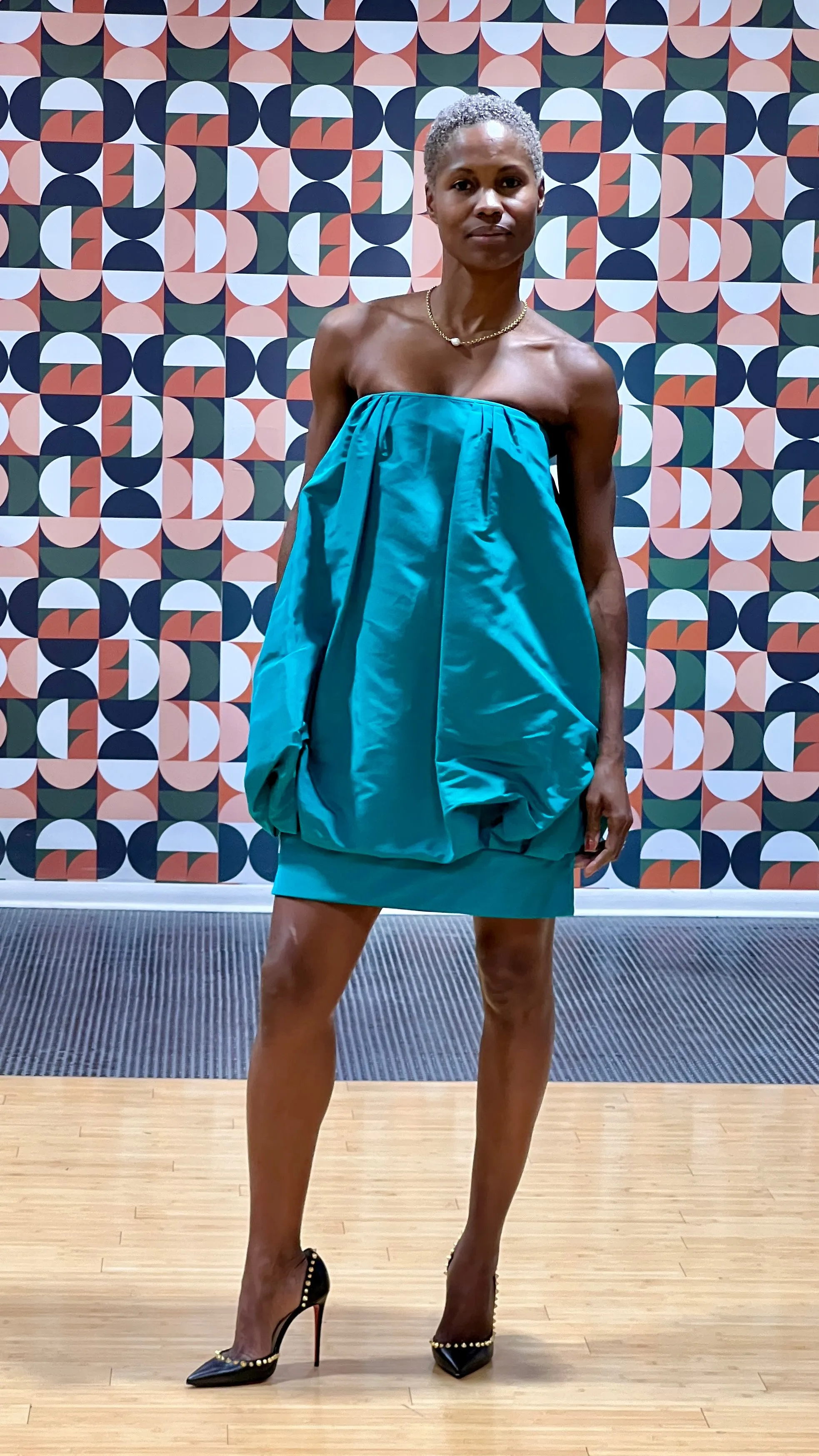 Oscar De La Renta AW13 Silk Corset Bubble Dress, US4 (fits like Size 0), Green