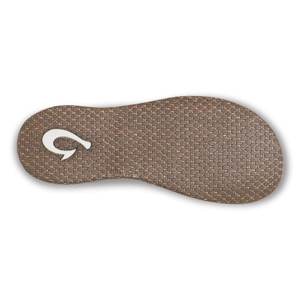 Paniolo Women's Leather Beach Sandal in Natural