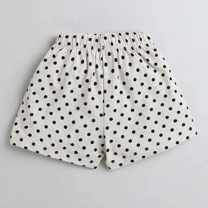 Polka Printed Short