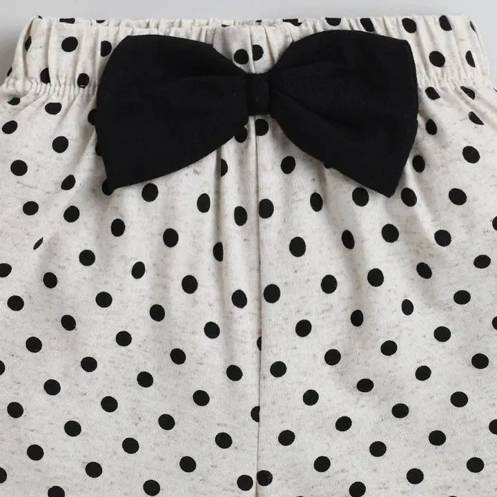 Polka Printed Short