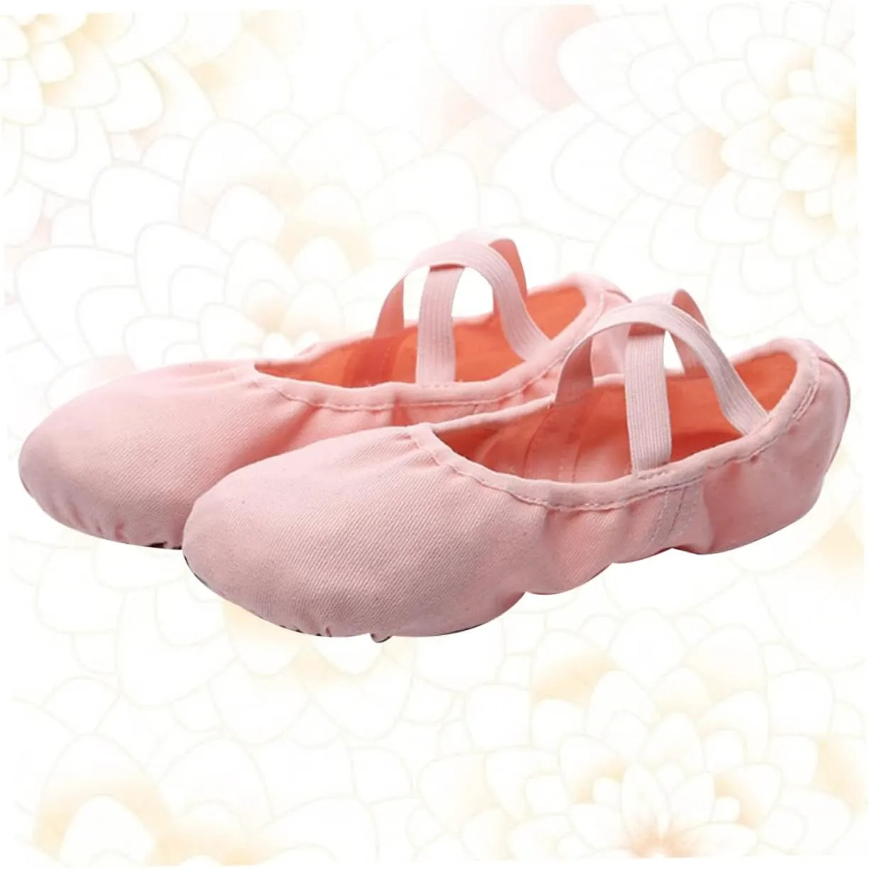 Professional Ballet Dance Shoes for Adult Breathable Material Comfortable Fit Elastic Band Suitable for Yoga Folk Modern Ballroom Jazz Dance