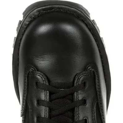 ROCKY MENS PORTLAND BLACK SIDE ZIP WATERPROOF PUBLIC SERVICE BOOT STYLE RKD0071