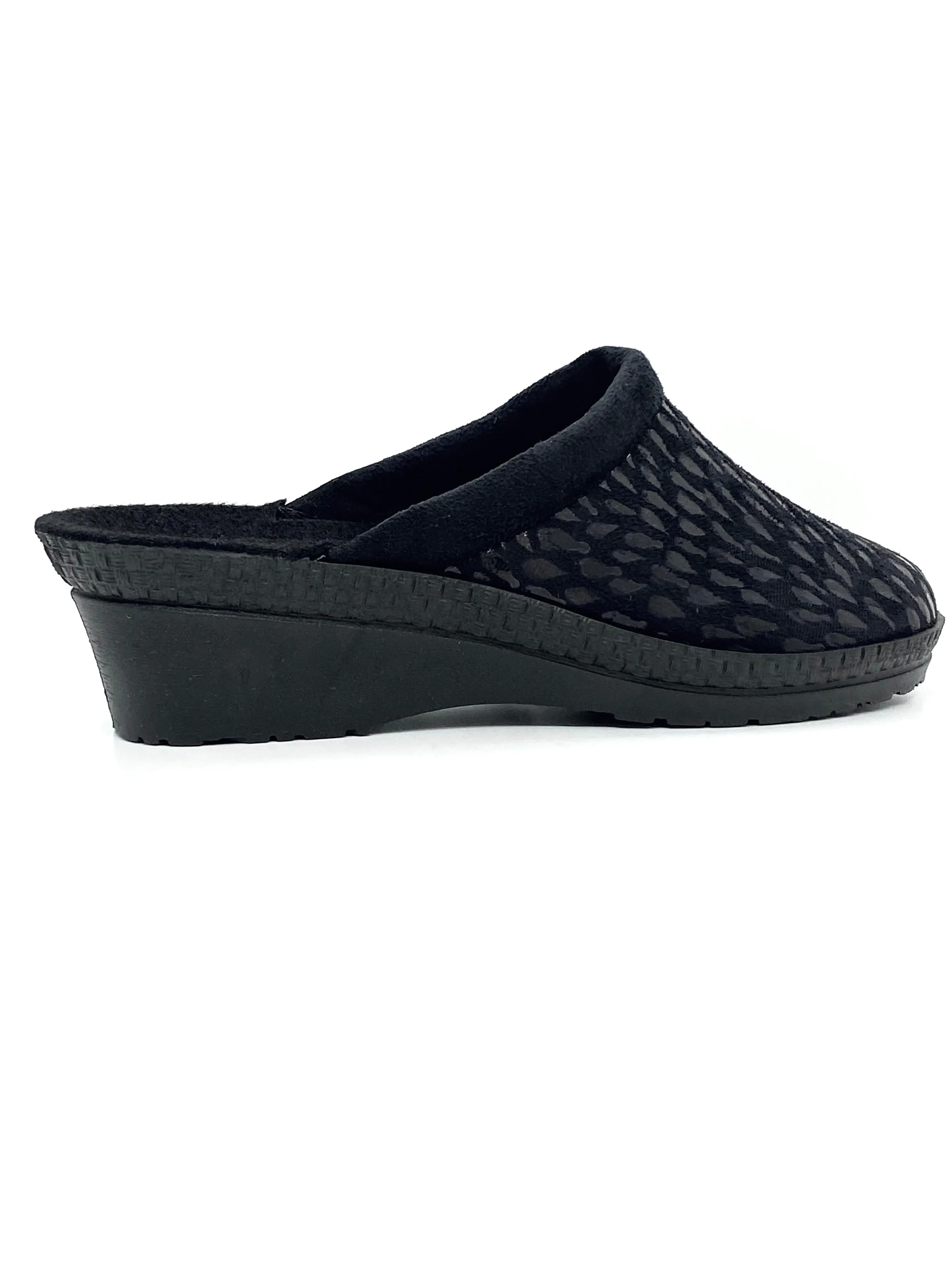 Rohde Ladies Wedge Heel Backless House Shoe