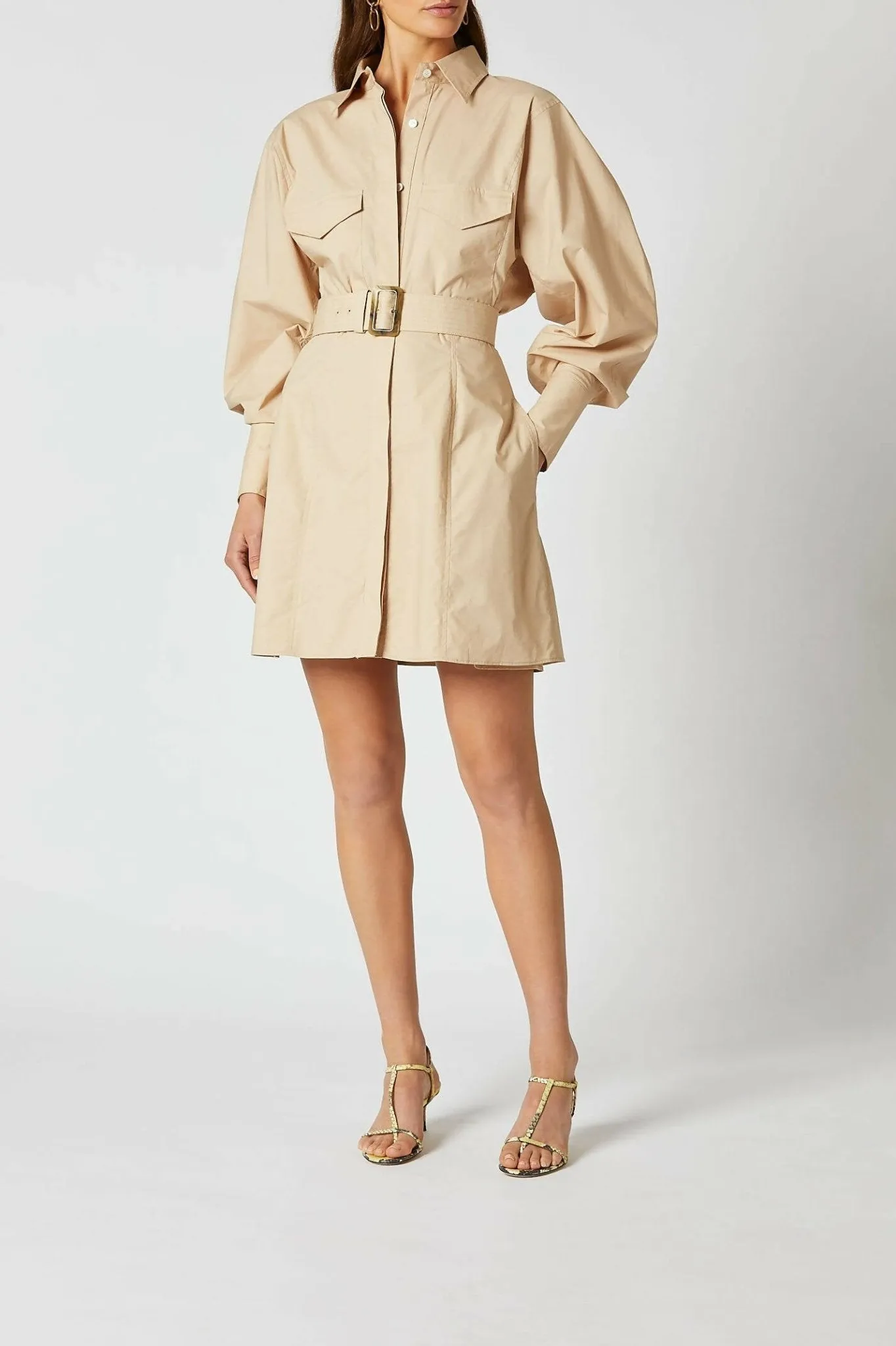 Scanlan Theodore Cotton Shirt Dress Egypt