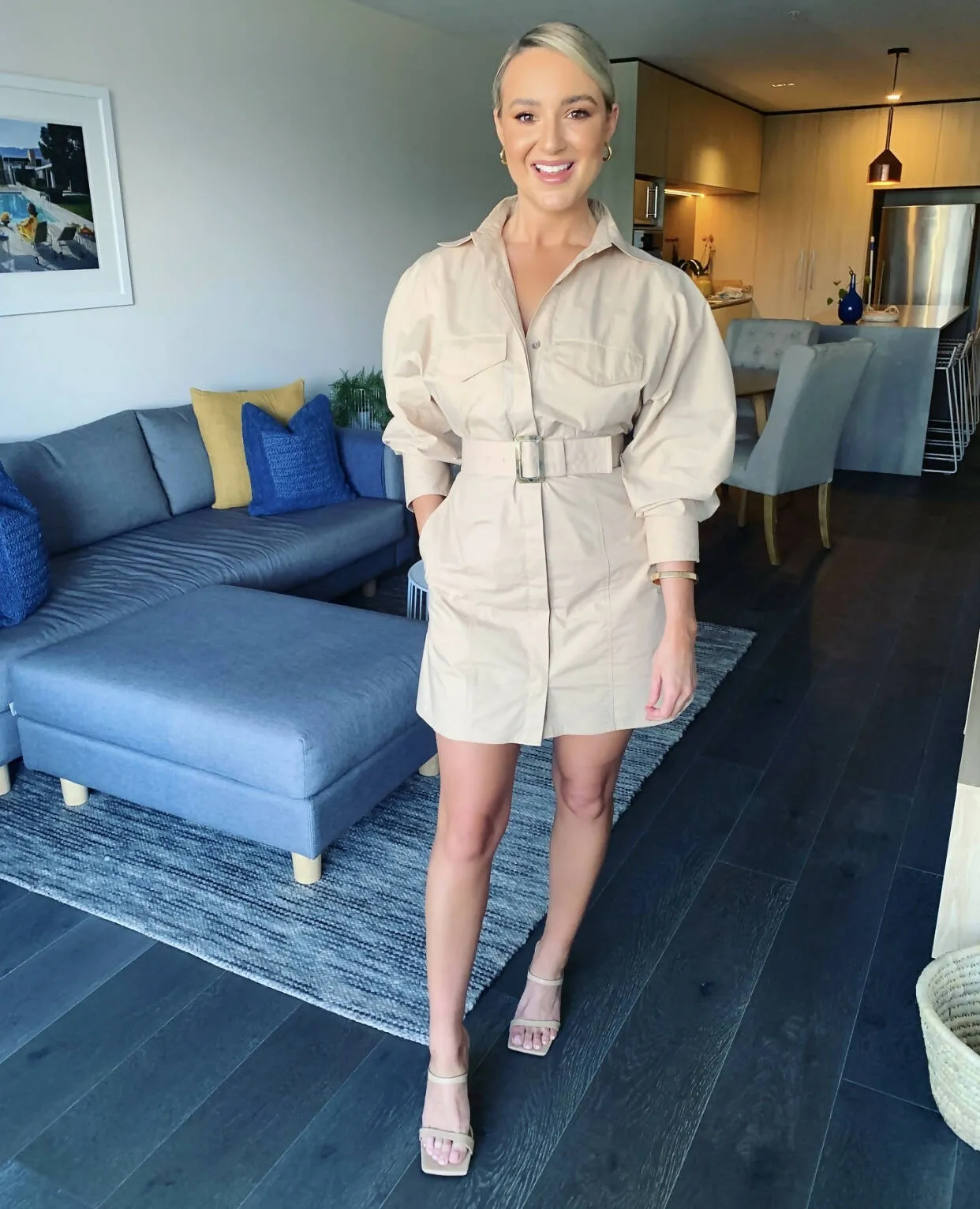 Scanlan Theodore Cotton Shirt Dress Egypt