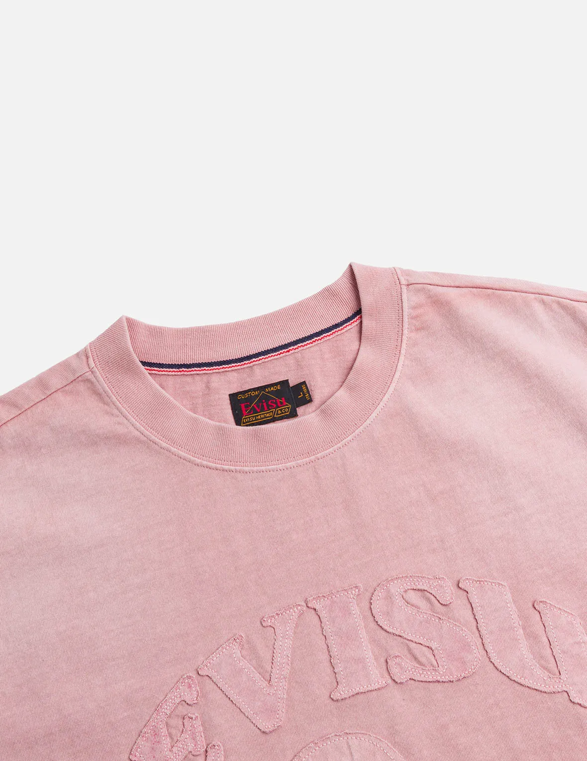 Seagull and Logo Appliqué Embroidery Relax Fit T-Shirt
