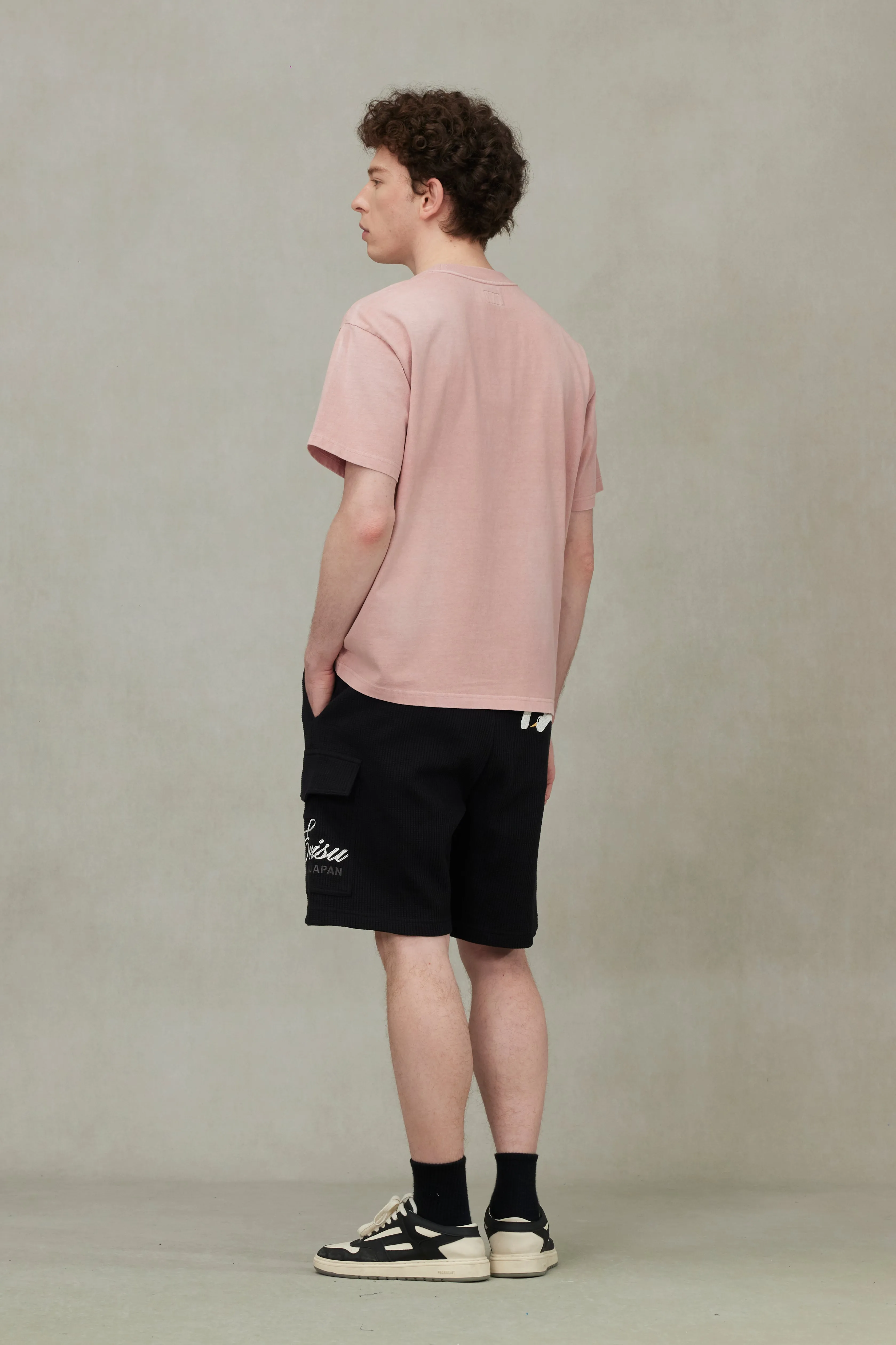 Seagull and Logo Appliqué Embroidery Relax Fit T-Shirt