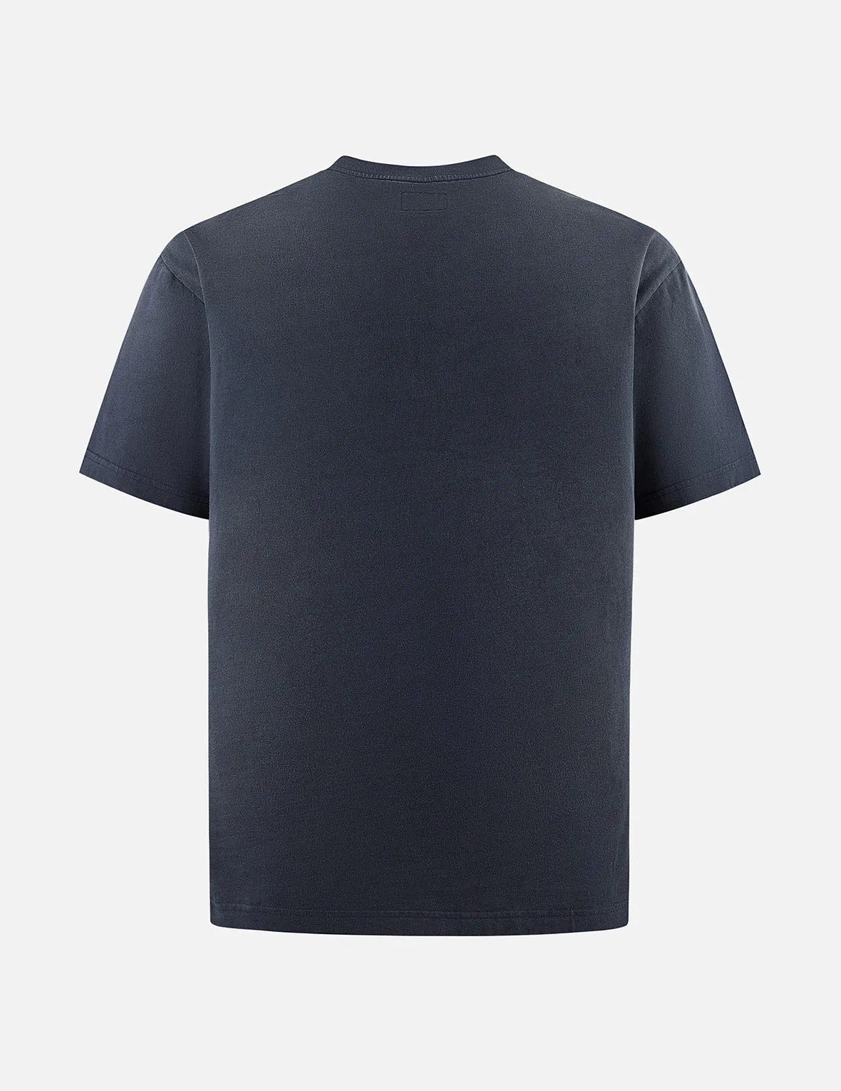 Seagull and Logo Appliqué Embroidery Relax Fit T-Shirt