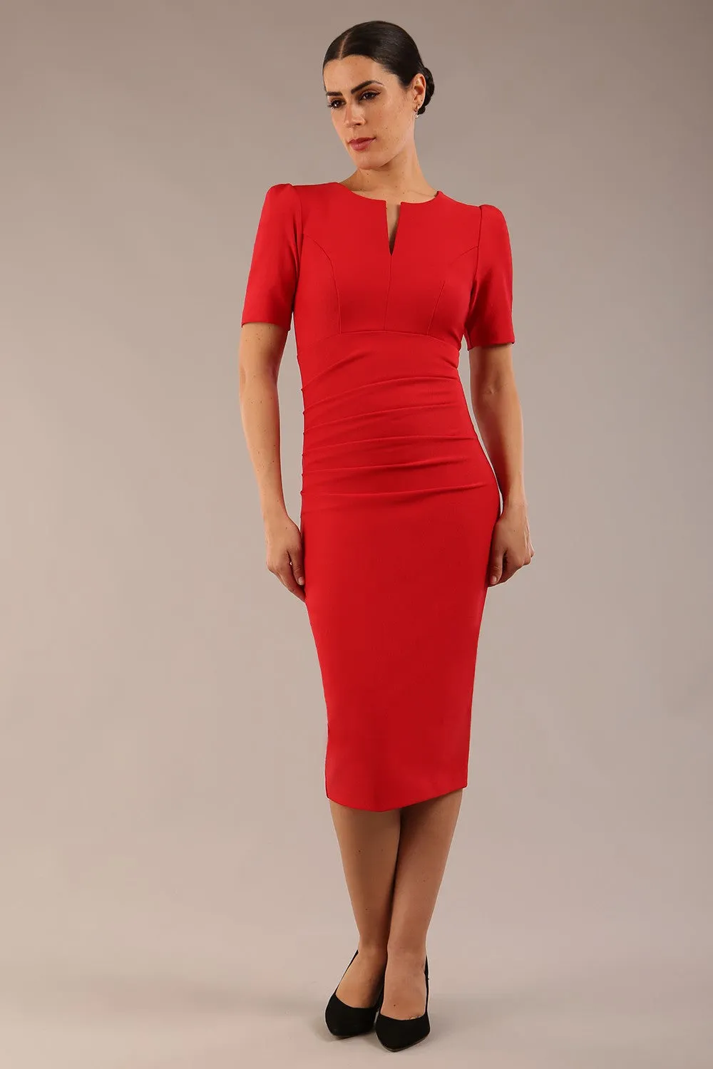 Seed Fitzrovia Short Sleeve Pencil Dress