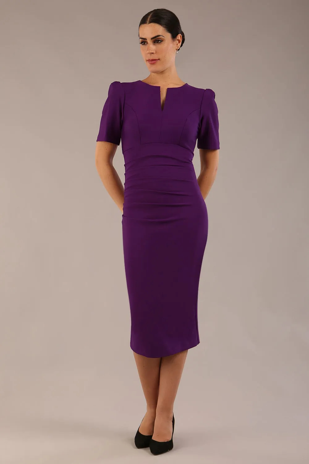 Seed Fitzrovia Short Sleeve Pencil Dress