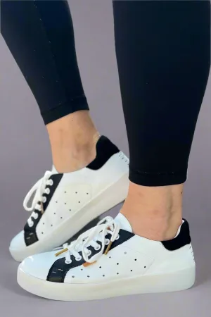 Shauna Sneaker - Black   White