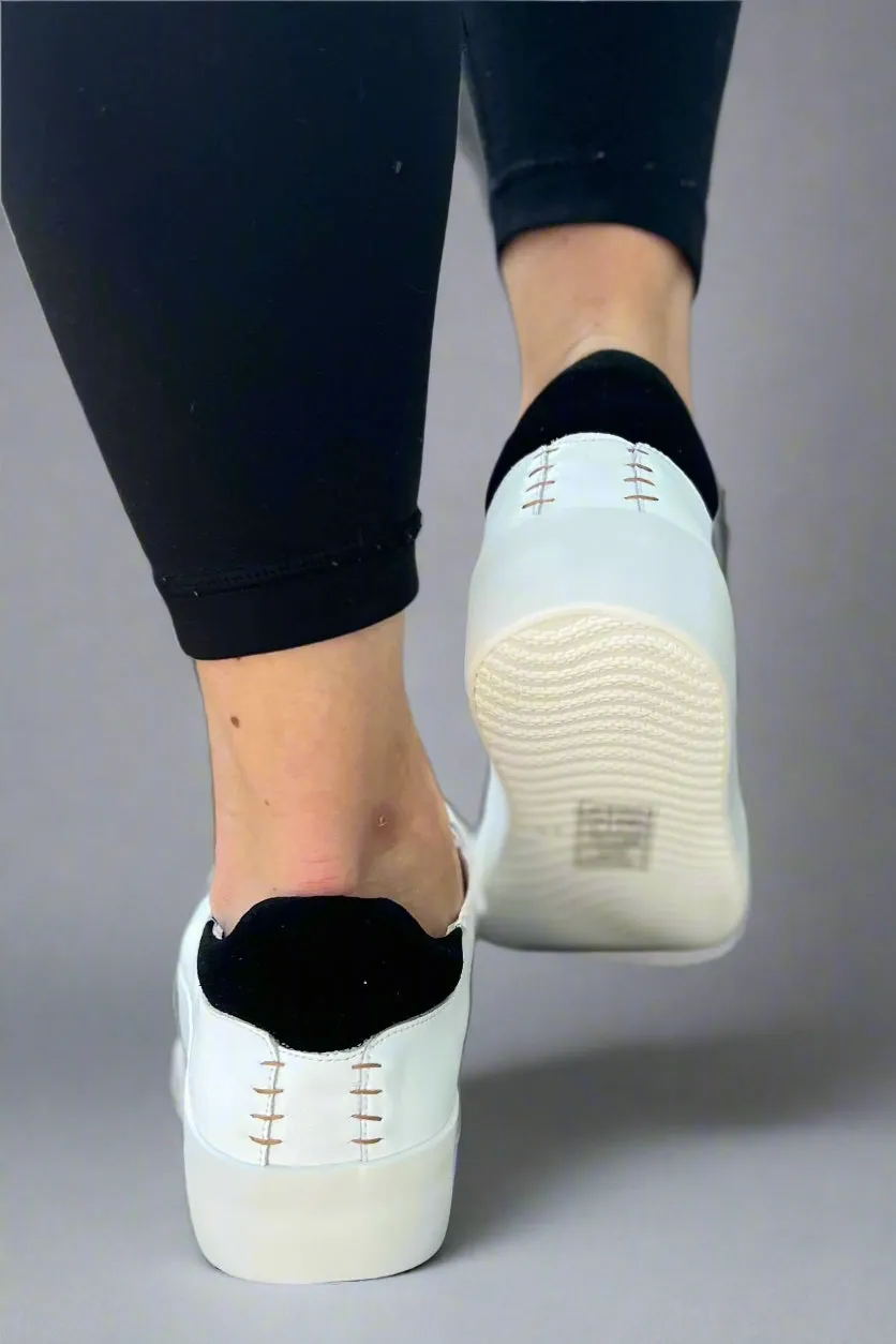 Shauna Sneaker - Black   White