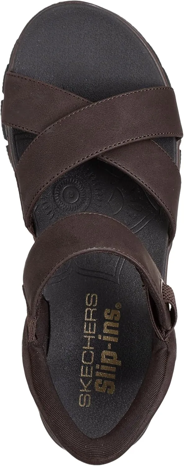 Skechers Women's Easy Going-Somewhere Sunny Sandal