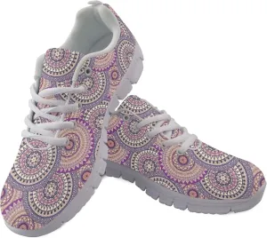 Sports Tennis Shoes for Womens Girls Running Causal Sneakers Outdoor Travel Walking Low Heel Lace up Breathable Lightweight Shoe