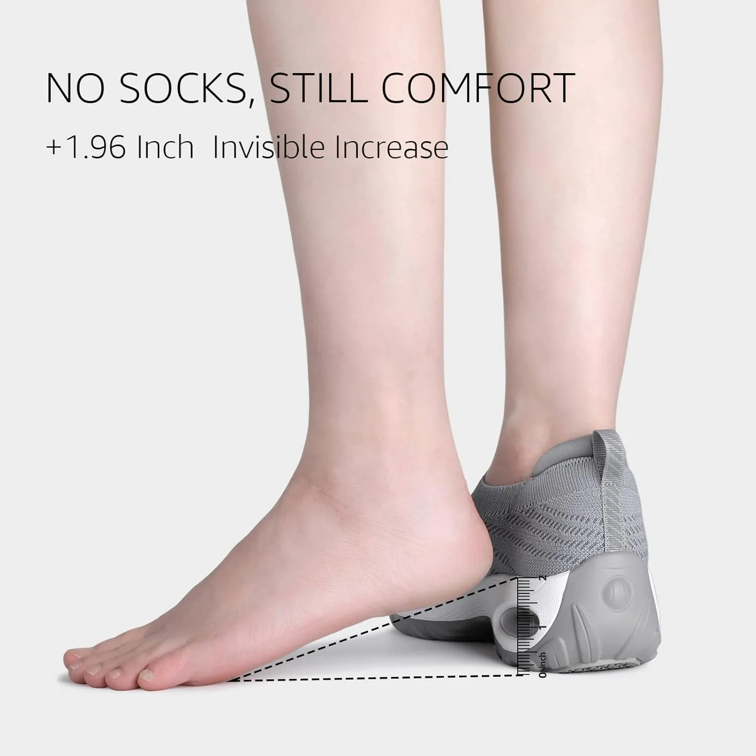 STQ Walking Shoes for Women Slip On Shoes with Arch Support Lightweight Air Cushioned Sock Sneakers